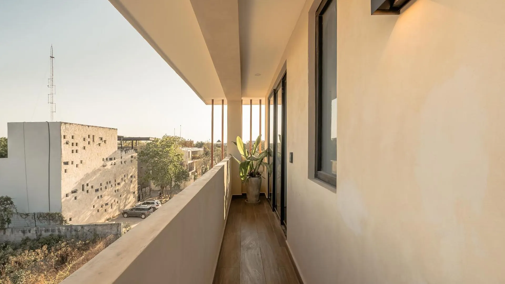 Deluxe 2-Story Penthouse Pool & Bbq Rooftop Tulum Daire