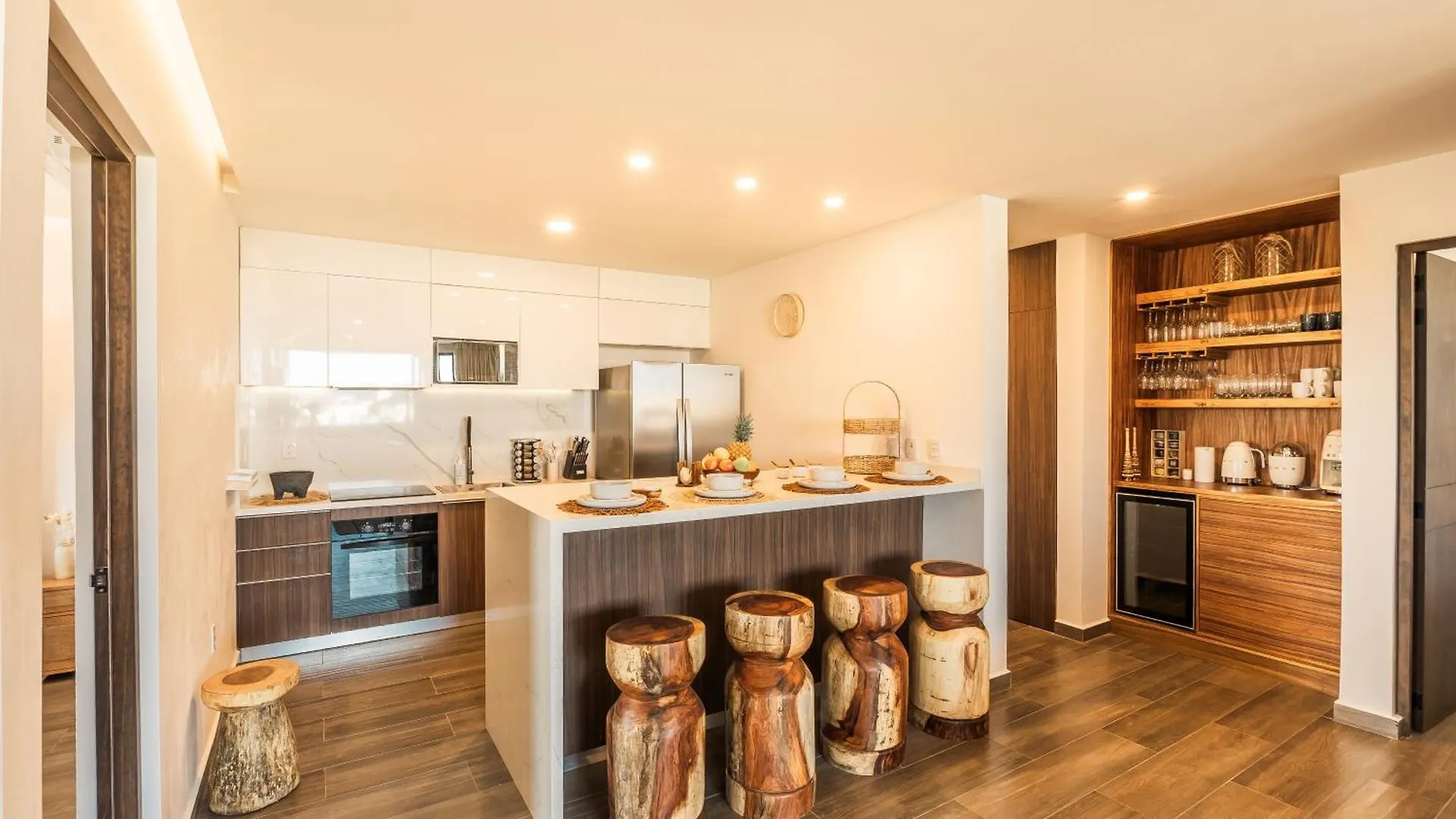 Deluxe 2-Story Penthouse Pool & Bbq Rooftop Tulum Daire