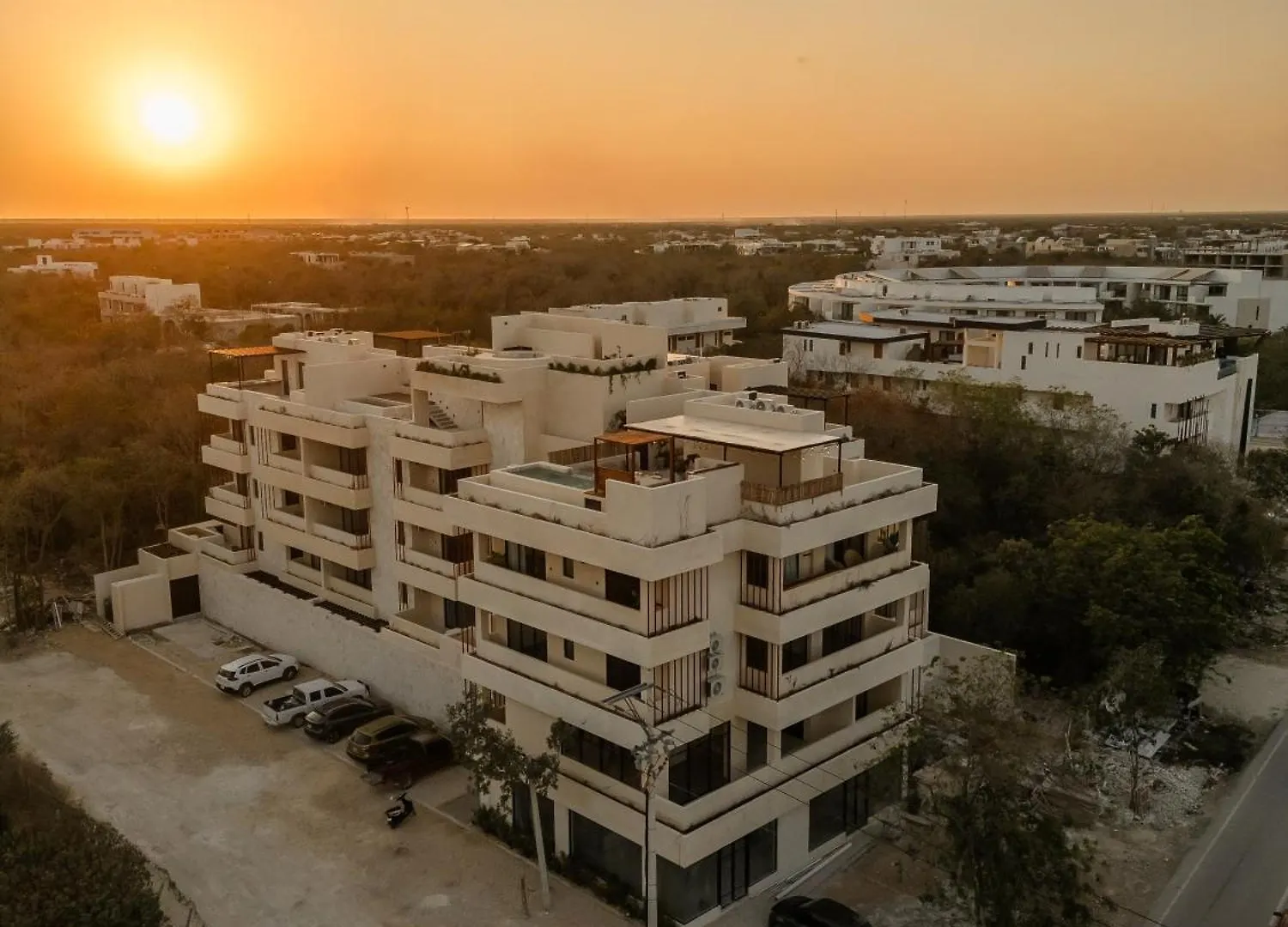 Daire Deluxe 2-Story Penthouse Pool & Bbq Rooftop Tulum Meksika